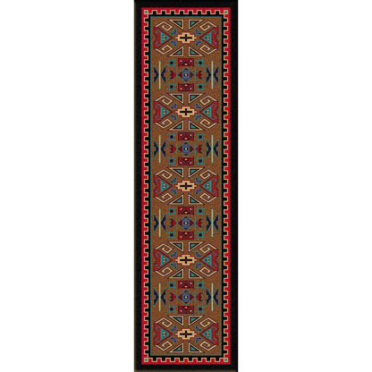 Steppe Rams Rug – Bright – detail view