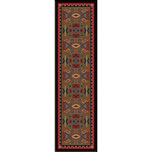 Steppe Rams Rug – Bright – detail view
