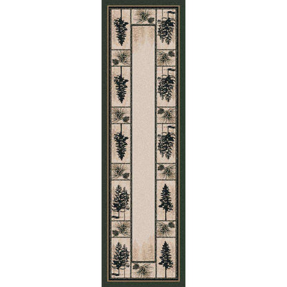 Stoic Forest Rug – Forest – detail view