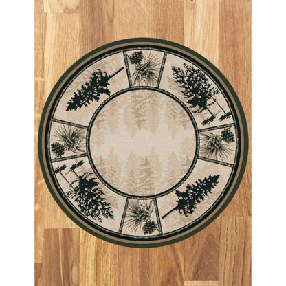Stoic Forest Rug – Forest – room setting