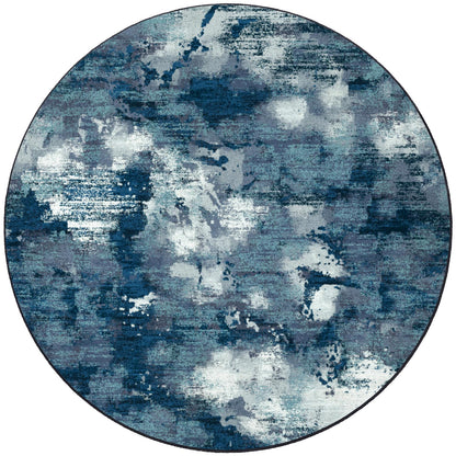 Stormy Rug – Blue Mist – close up
