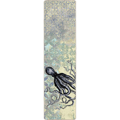 Suckered Rug – Blissful Blue – room setting