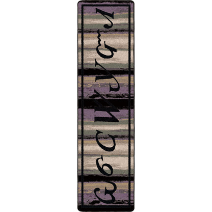 Syllabary Rug – Multi – room setting