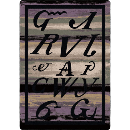 Syllabary Rug – Multi – cabin lodge area rug
