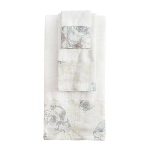 Rosaline Linen Towel Set, 3 Pc