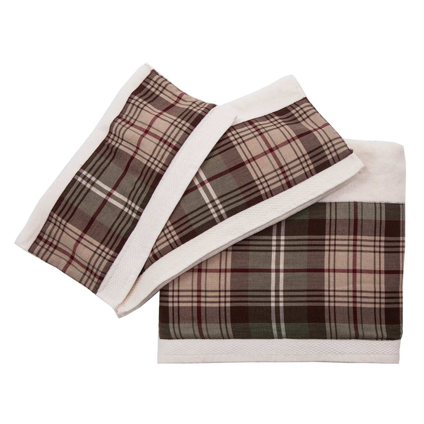 Huntsman Plaid Towel Set, 3 Pc