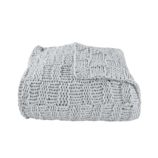 Chess Knit Throw