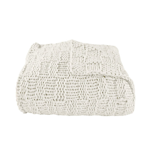 Chess Knit Throw