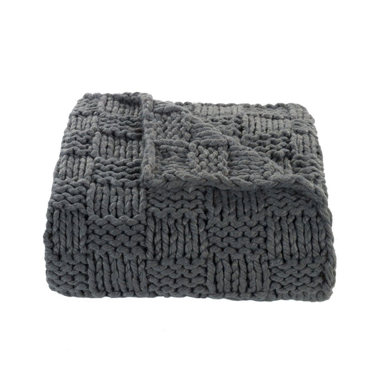Chess Knit Throw