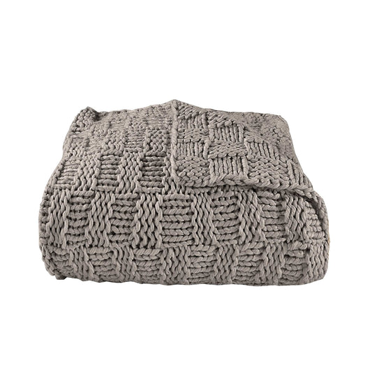 Chess Knit Throw