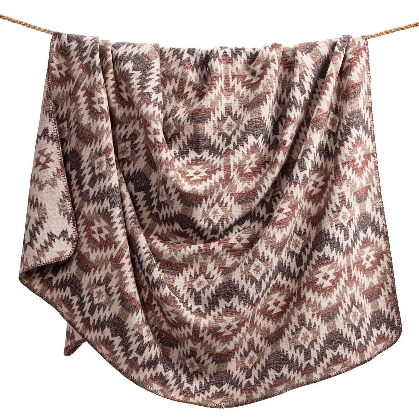 Mesa Wool Blend Blanket Set, 2 Pc