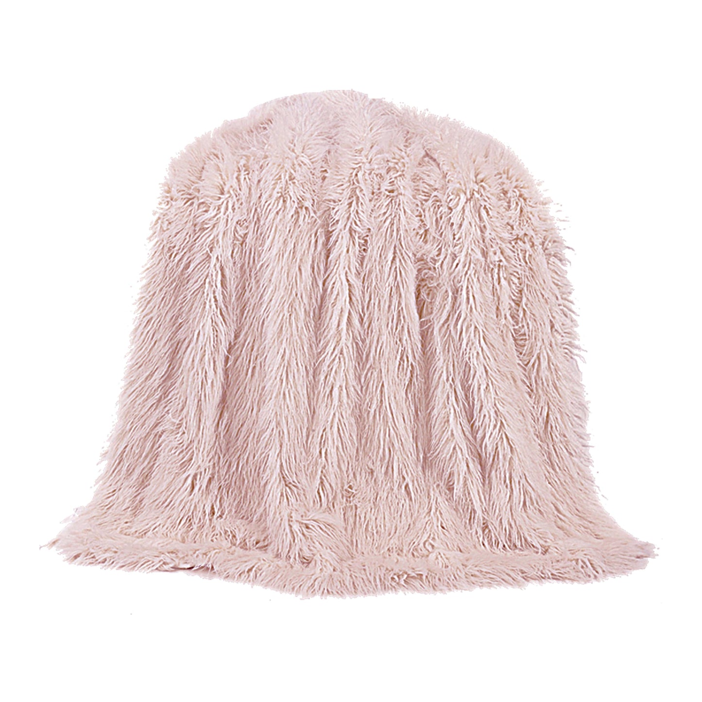 Mongolian Faux Fur Throw Blanket