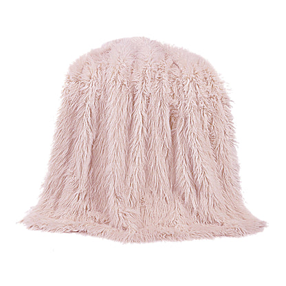 Mongolian Faux Fur Throw Blanket