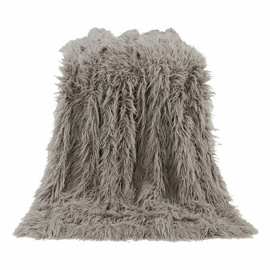 Mongolian Faux Fur Throw Blanket