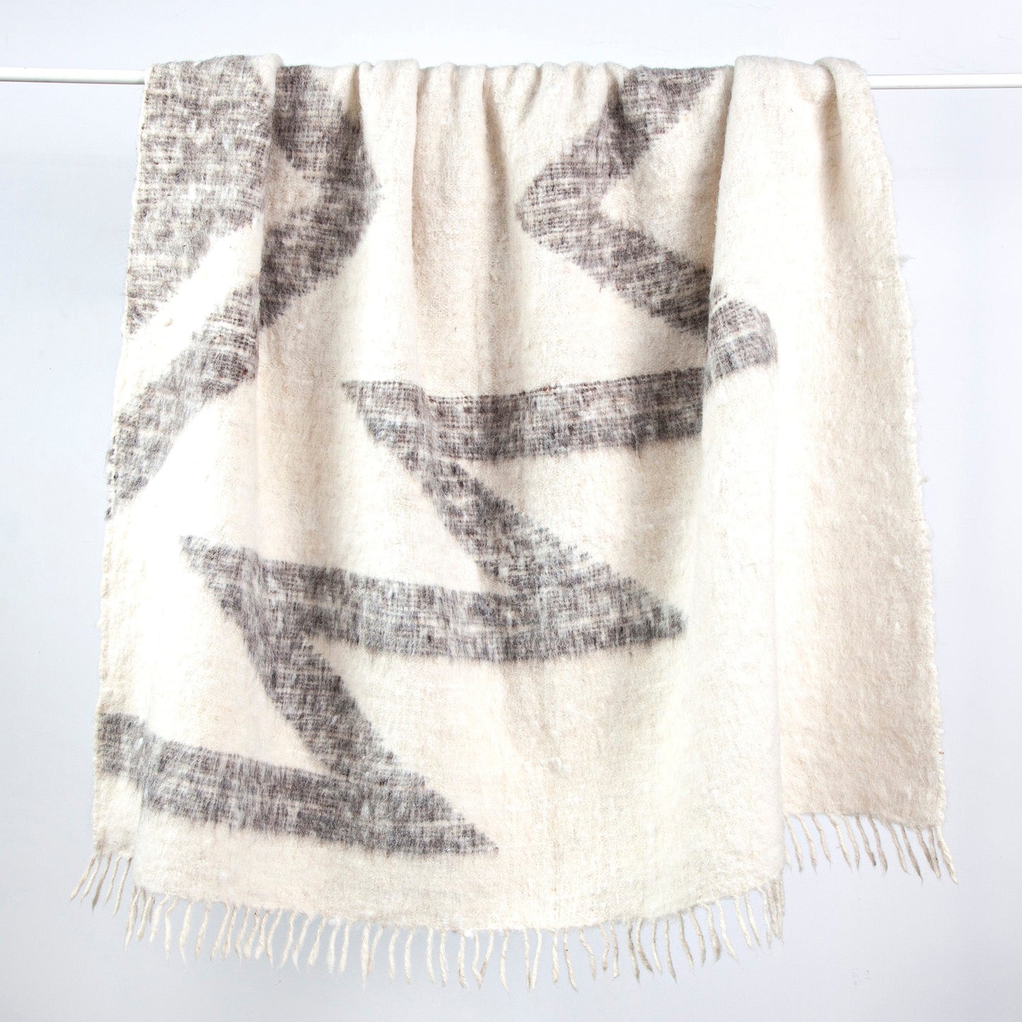 Maguey 100% Wool Handwoven Throw Blanket