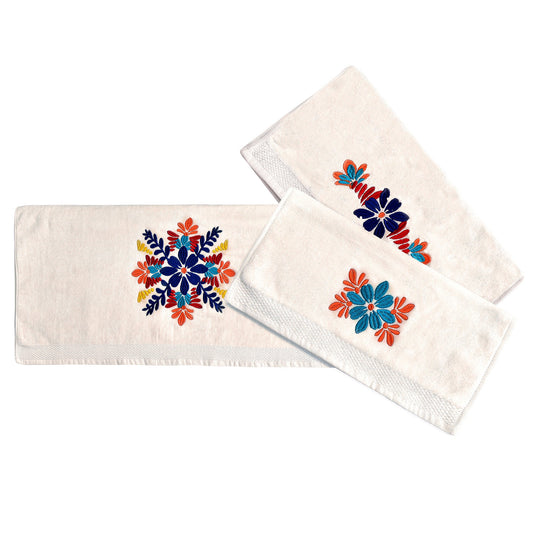 Bonita Towel Set, 3 Pc