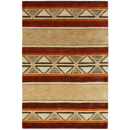 Pendleton Classic Taos - Beige Rug – cabin lodge area rug