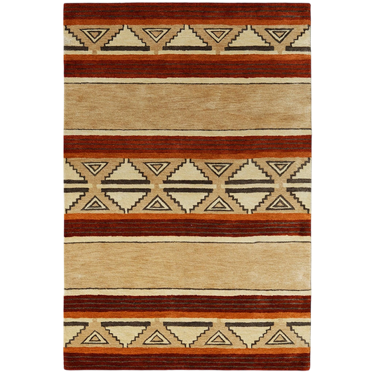 Pendleton Classic Taos - Beige Rug – cabin lodge area rug