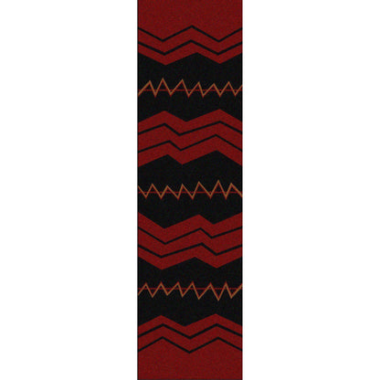 War Path Rug – Red – detail view