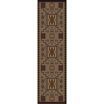 Thunder Catcher Rug – Chestnut – detail view