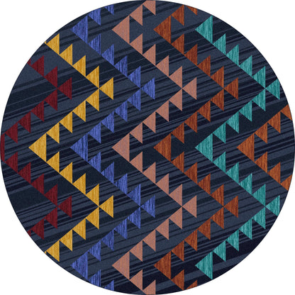 Time Warp Rug – Velvet – close up
