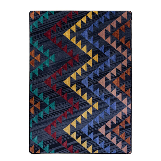 Time Warp Rug – Velvet – cabin lodge area rug