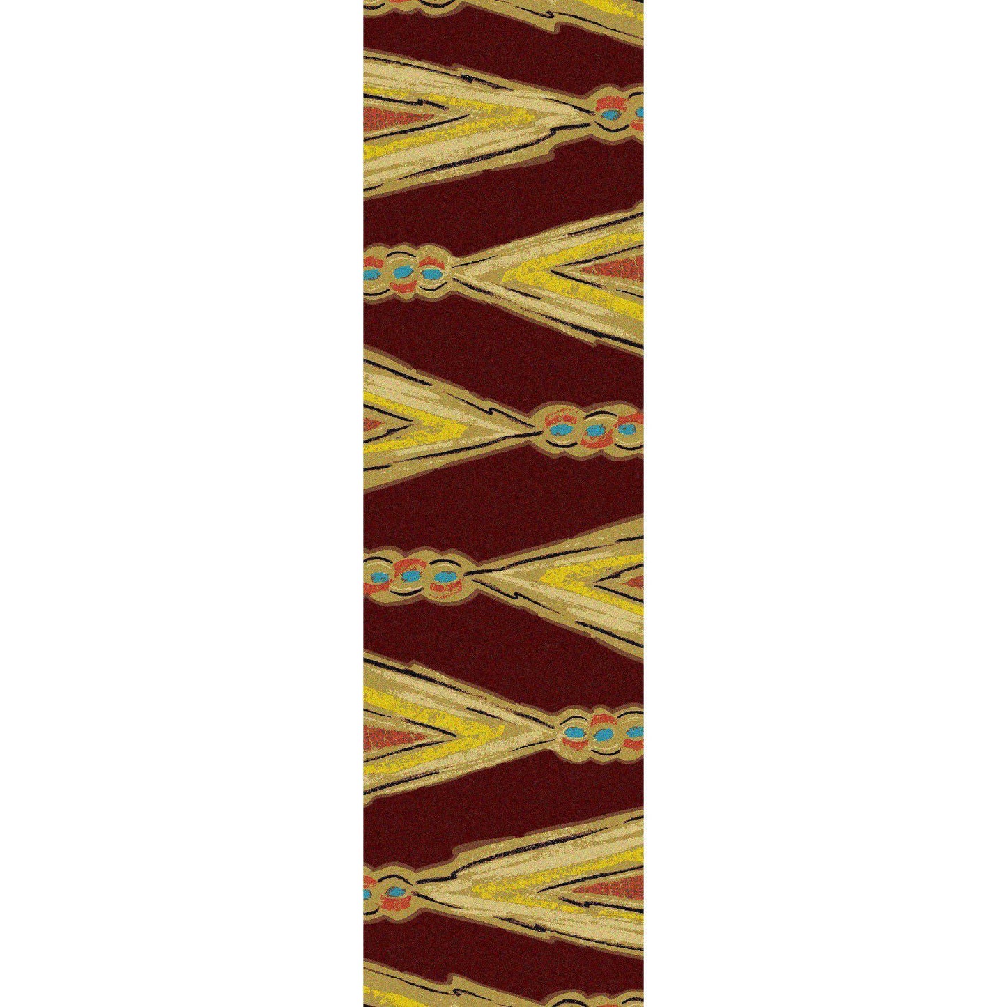 Traditional Weave - Red-CabinRugs Southwestern Rugs Wildlife Rugs Lodge Rugs Aztec RugsSouthwest Rugs