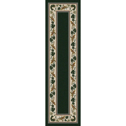 Tres Hermanas Rug – Emerald – detail view
