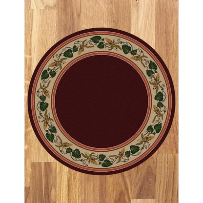 Tres Hermanas Rug – Garnet – room setting