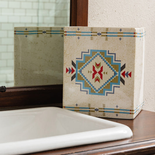 Spirit Valley Ceramic Wastebasket