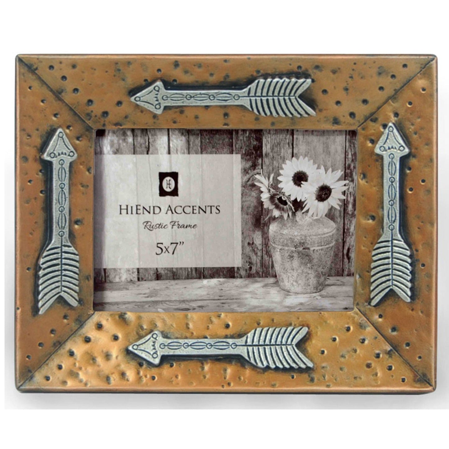 Gold Picture Frame with Arrows