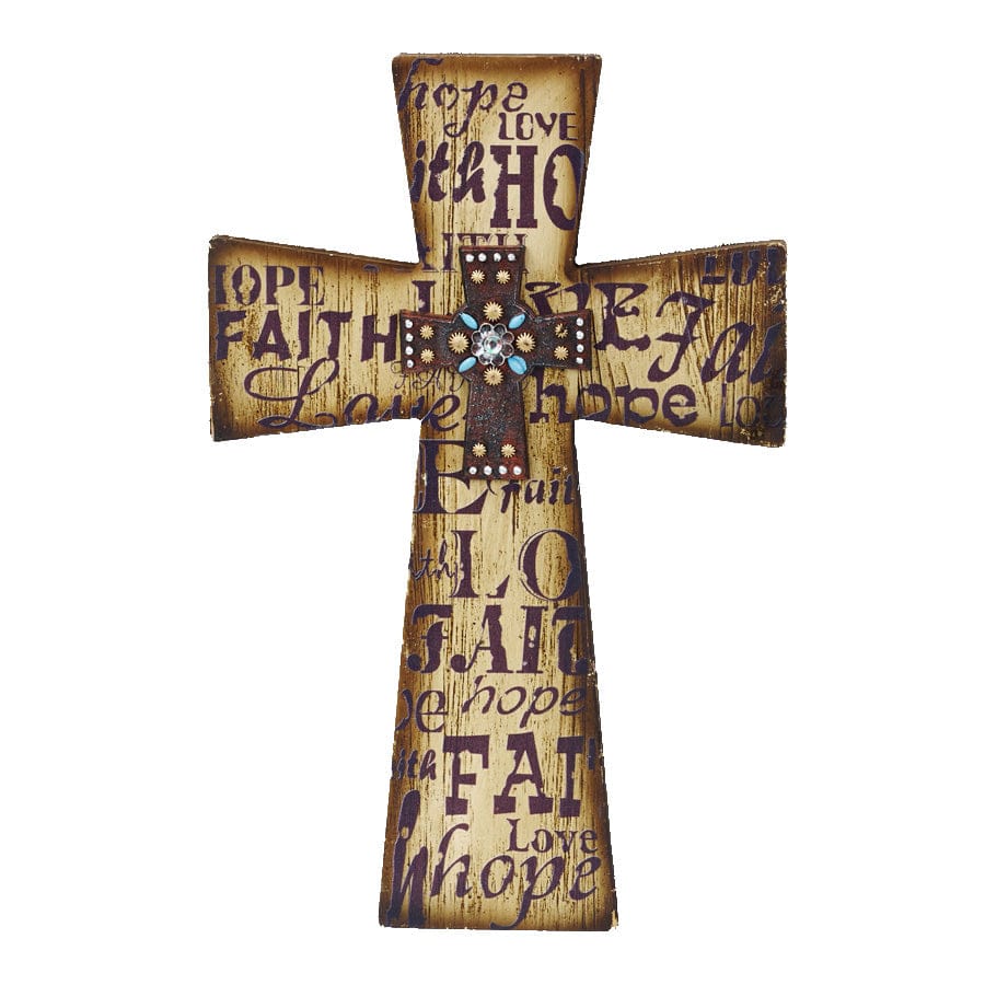 Layered Cross "Faith