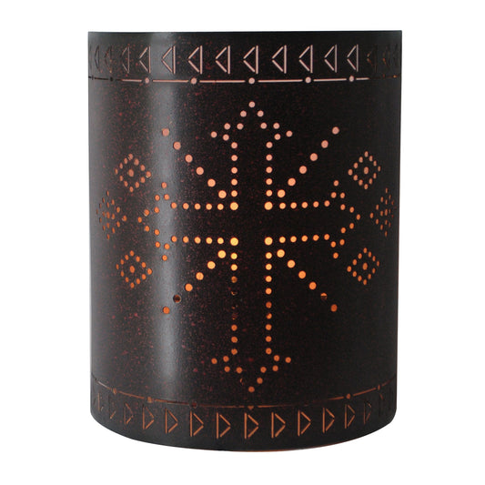 Metal Cross Arrow Western Wall Sconce