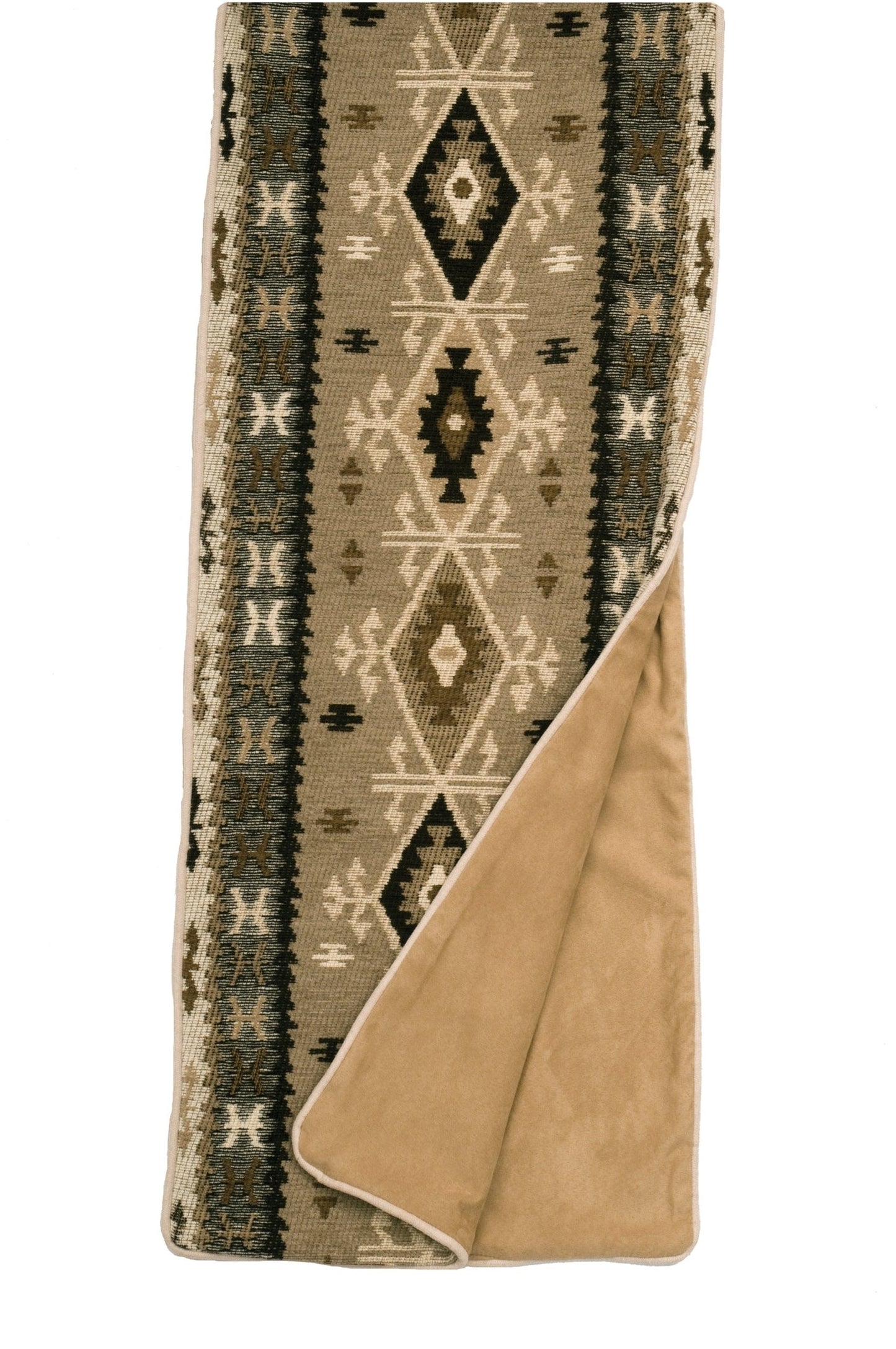 Mountain Storm Bed Scarf by Wooded River