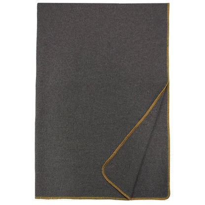 Solid Greystone Throw (Gold)