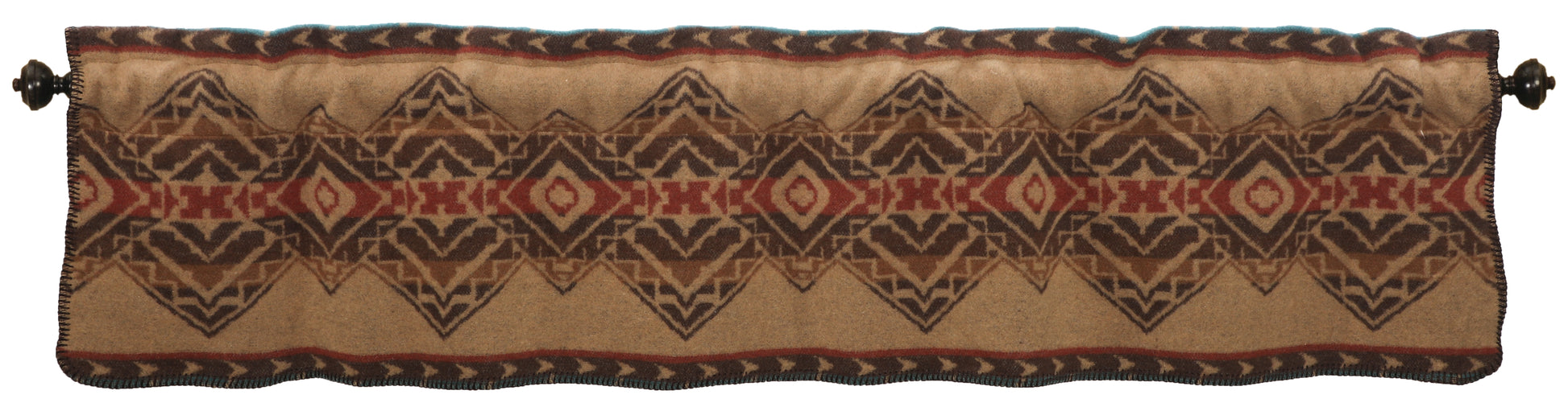 Wooded River Bison Ridge III Valance