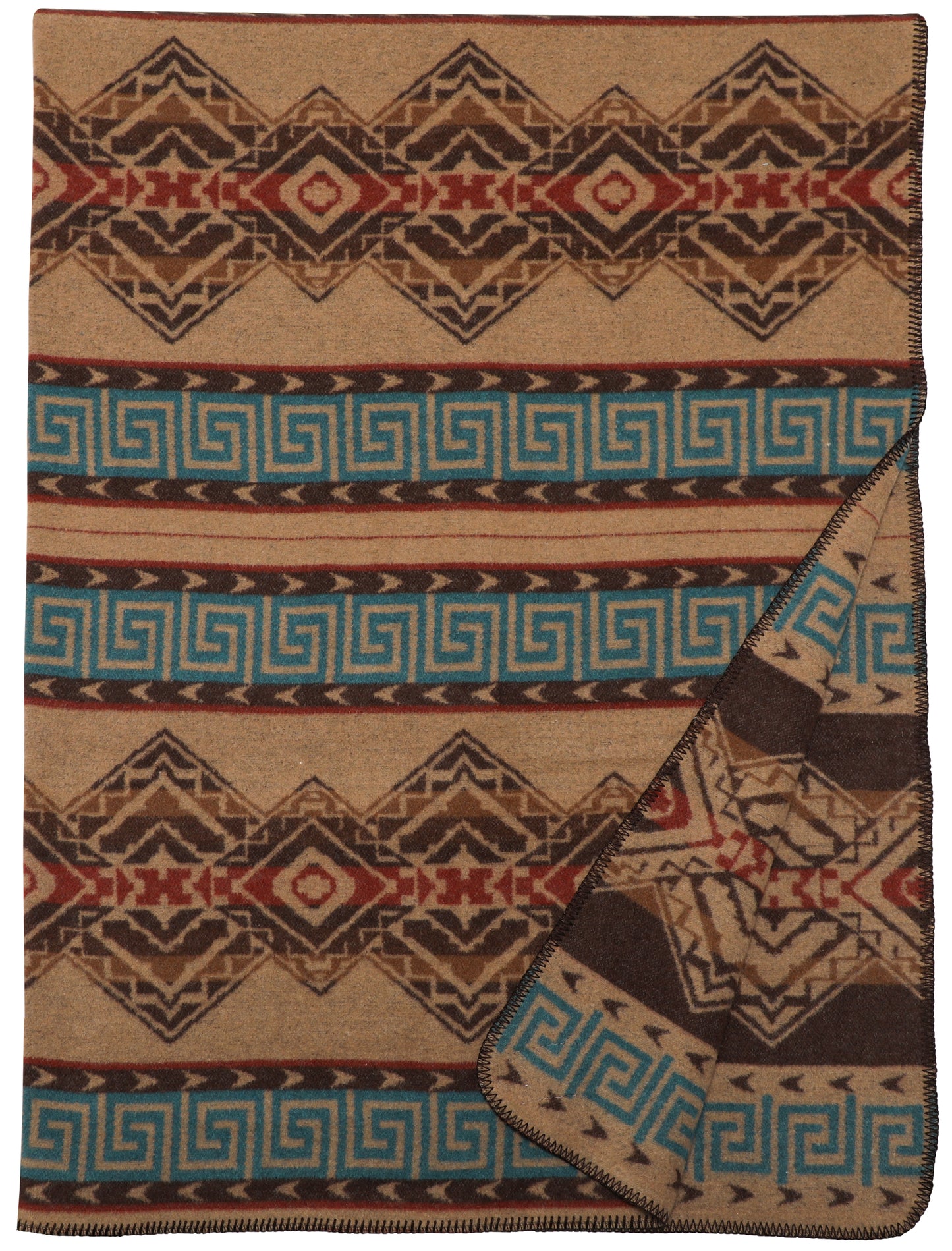 Wooded River Bison Ridge III Throw