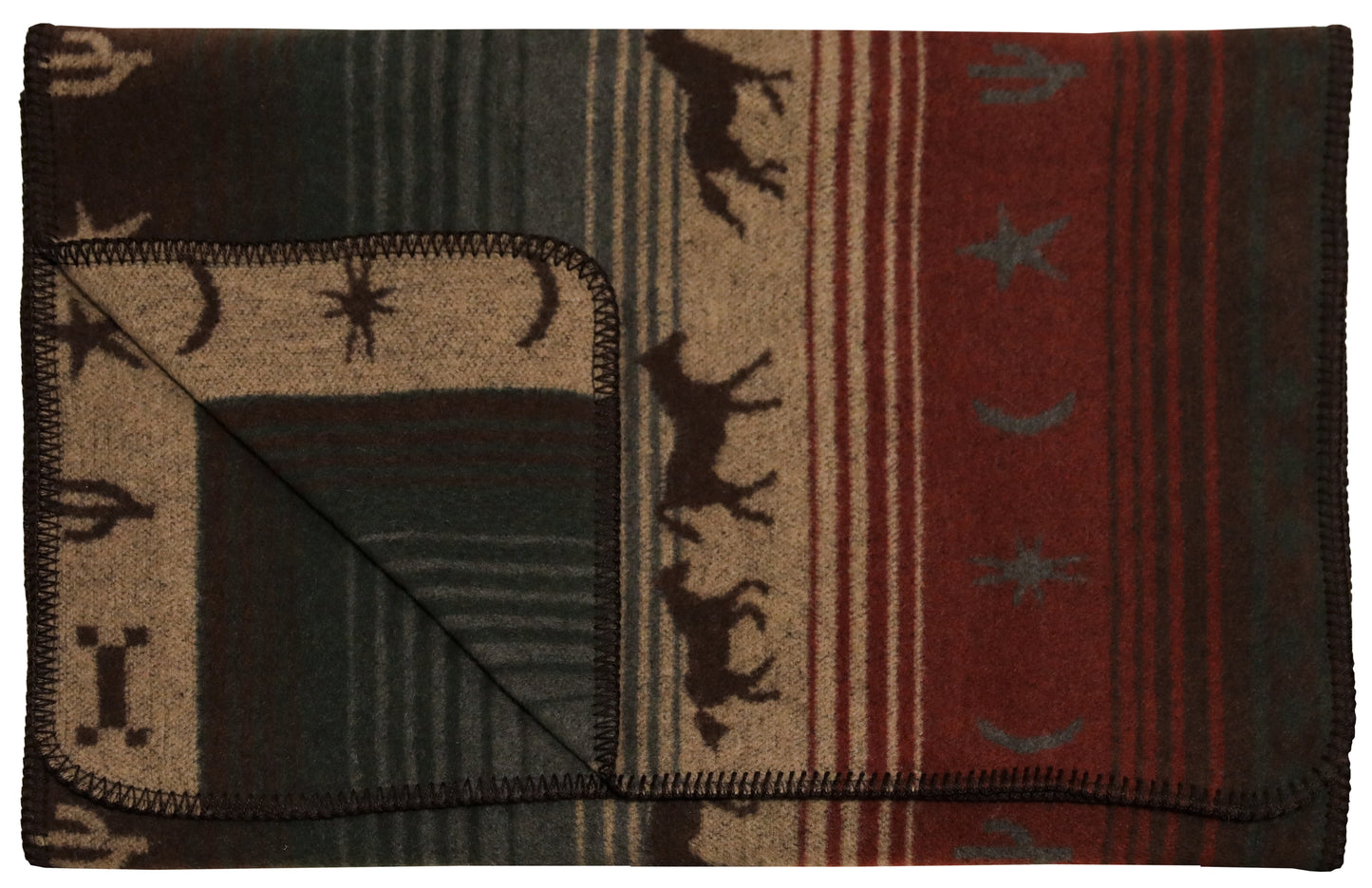 Wooded River Mustang Canyon III Bed Scarf