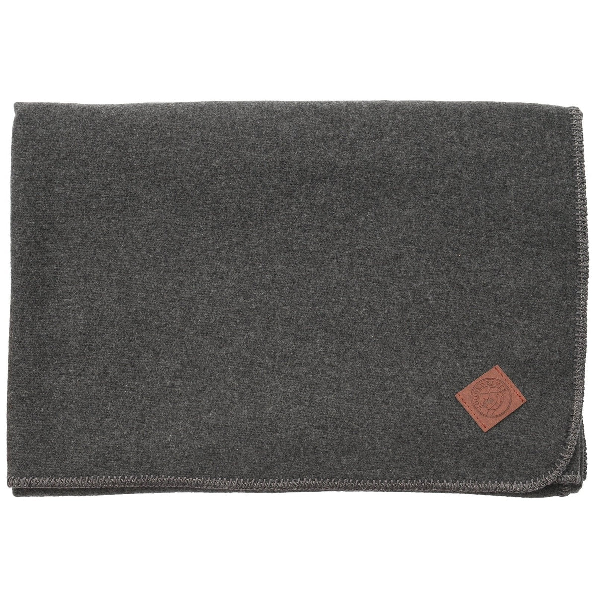 Solid Greystone Throw