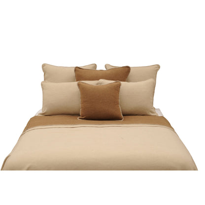 Solid Creme Euro Sham by Wooded River