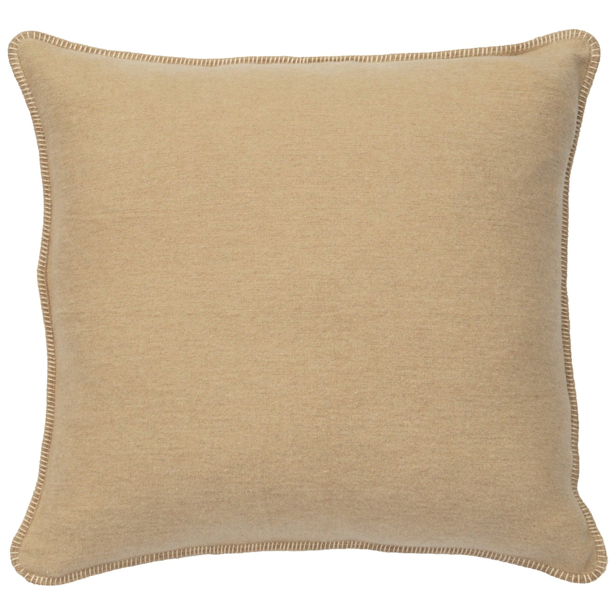 Solid Crème Euro Sham