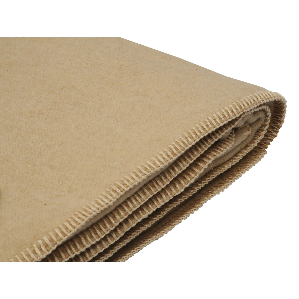 Solid Creme Throw by Wooded River