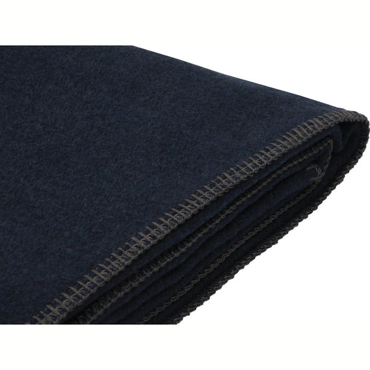 Solid Midnight Throw