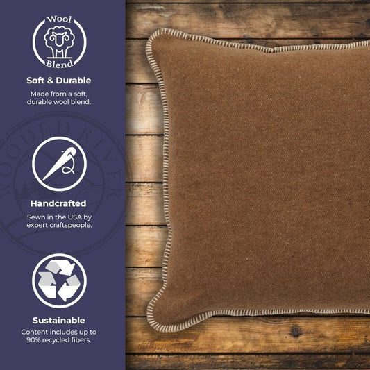 Camel Pillow 20x20