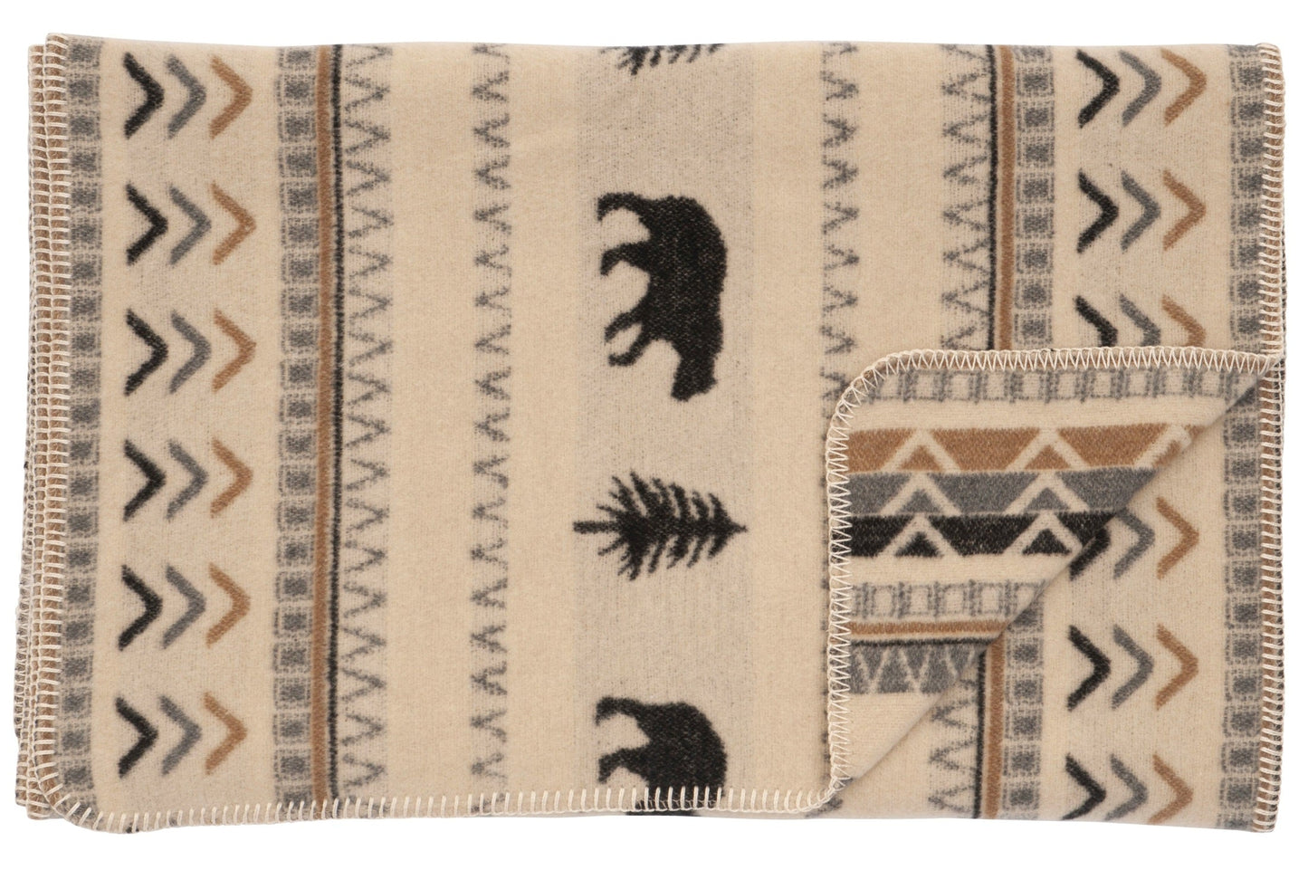 Boulder Bescarf & Pillow Set by Wooded River
