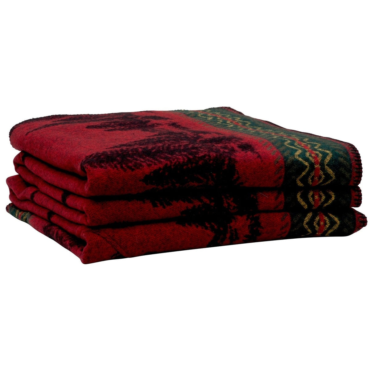 Wooded River Cabin Bear Bedspread - Thumbnail 5