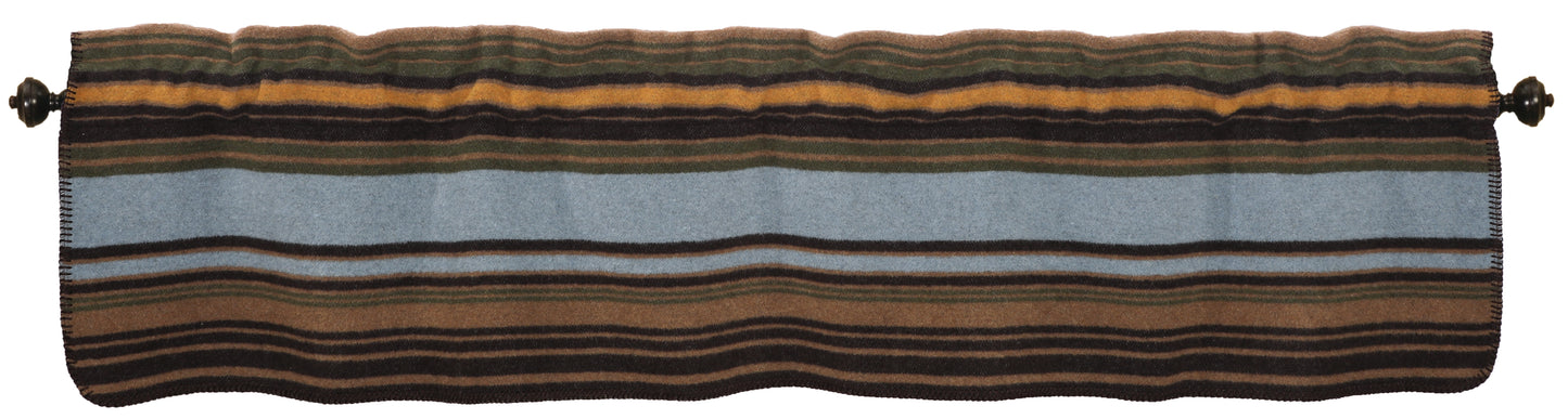 Wooded River Hudson Earth Valance