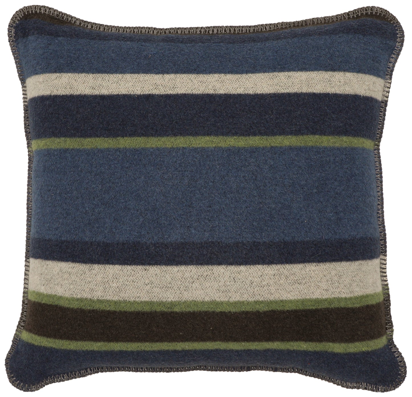Wooded River Lapis Valley Decor Pillow
