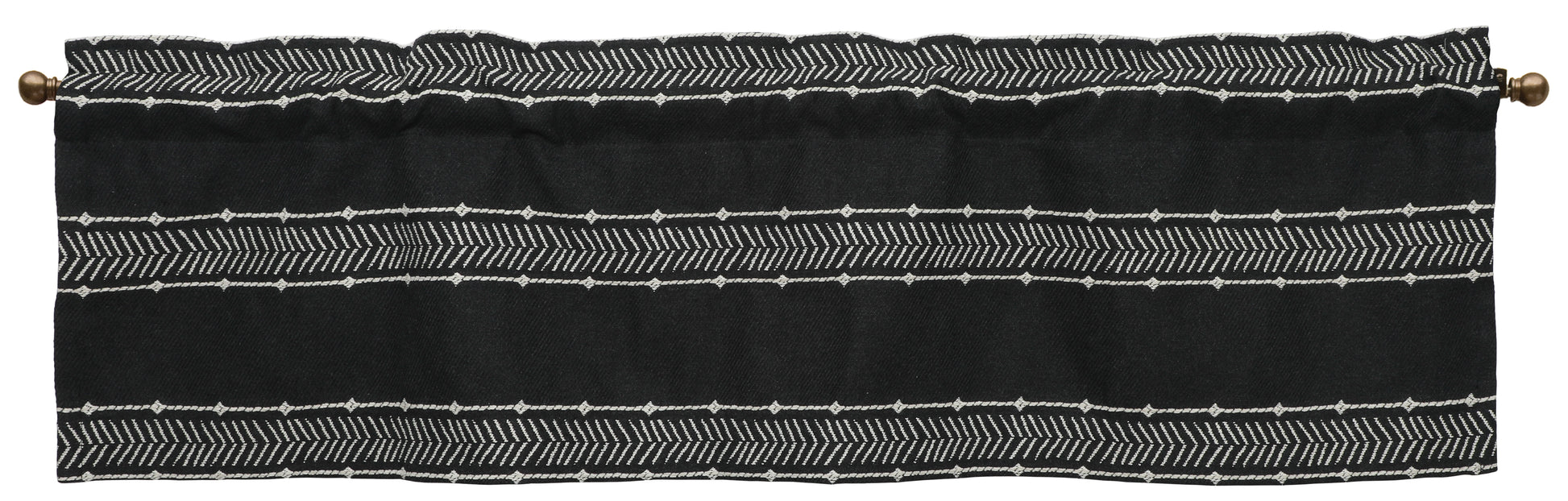 Wooded River Summit Trail Onyx Valance
