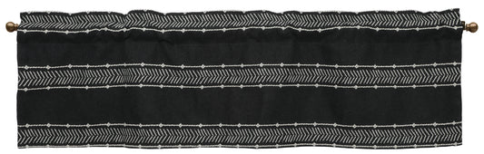 Wooded River Summit Trail Onyx Valance